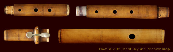 old wood Haynes flute